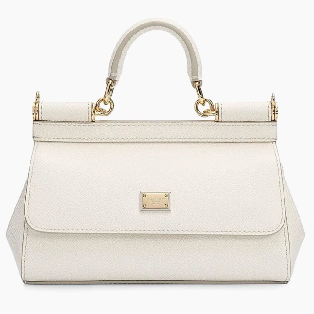 White mini sicily Dolce & Gabbana bag. Brand new with tags.